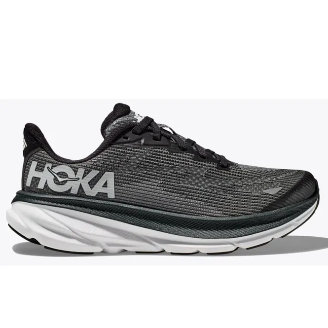 Huvudbild Hoka Clifton 9 Youth Black/White